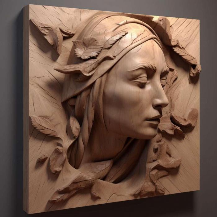 نموذج ثلاثي الأبعاد لآلة CNC 3D Art 